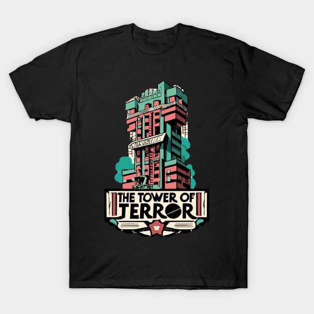 Tower of Terror T-Shirt by InspiredByTheMagic